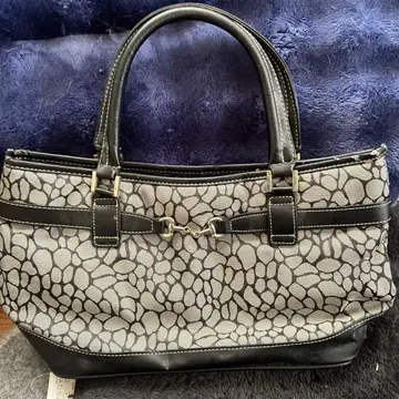 그레이 석모양 핸드백