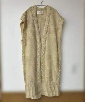 TODAYFUL 케이블 짜임 롱 가디건