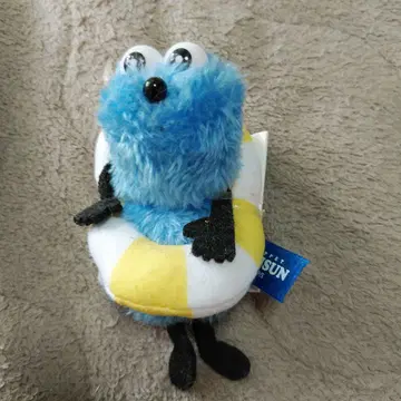 퍼펫 순순 파랑 봉제 인형 튜브 포함