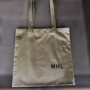 MHL. 카키 토트백