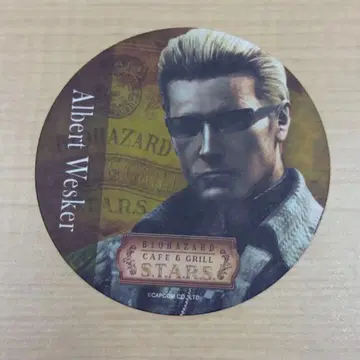 BIOHAZARD 웨스커 바이오하자드 캡콤 한정판 코스터