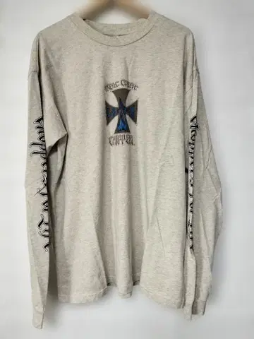 West Coast Chopper 긴팔 티셔츠 멜란지 그레이 M 표기