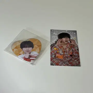 9bic 니시야마 카이토 트레이딩 카드&캔 배지 세트