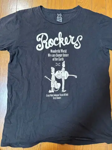 아사이 켄이치 Rockers 셔츠 SHERBETS