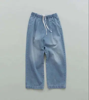 카구레 페이드 데님 이지 팬츠 데님 팬츠