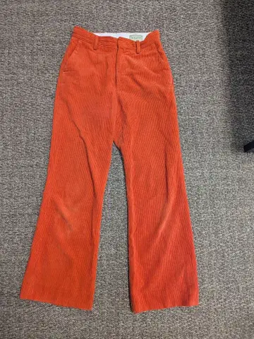 UNITED ARROWS 코듀로이 팬츠 오렌지