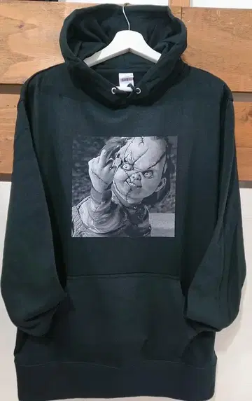 처키 포즈 패러디 후드티 새상품 배송비 포함 남녀 공용 XL