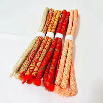 [ 중고 ] 순수 실크 허리띠 마루구케 4