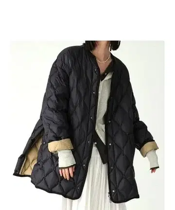 새상품 타이온 TAION BABYLONE 워셔블 별주 다운 자켓 F