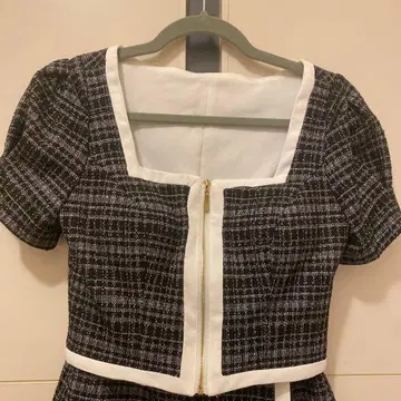 Jewels 체크 무늬 드레스 셋업