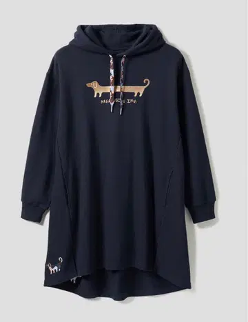 그라니프 나 가스기루이누 쭈리 후드티 원피스