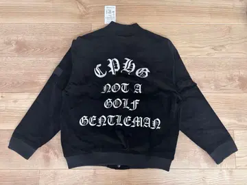 올드 로고 스타디움 자켓 바시티 자켓 블랙 M