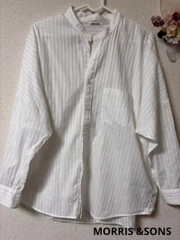 MORRIS & SONS b-shop 핀턱 셔츠 1만 9천 엔