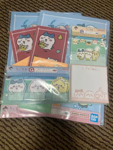 치이카와 (먼작귀) 1번 복권 문구 세트