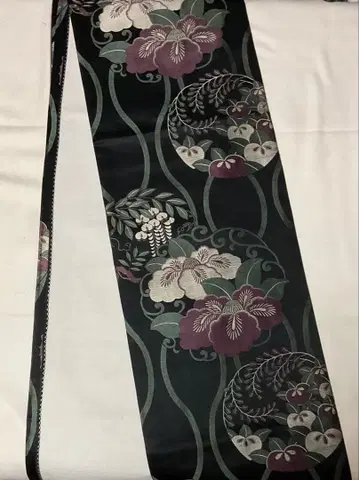 꽃무늬 후쿠로 오비 1175