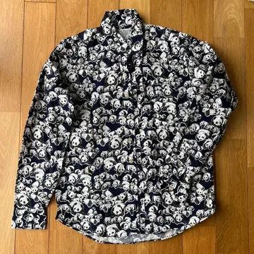 THE SHARKEY'S GALLERY 팬더 무늬 셔츠