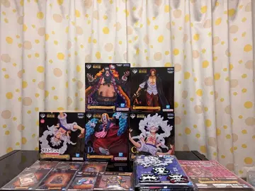 제일복권 원피스 신 사황 피규어 5체 외 하위상 세트