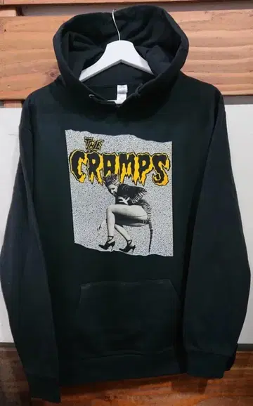 배송 포함 새상품 80s CRAMPS 크램프스 후드티 L