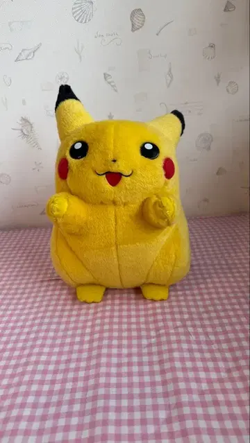 말하는 피카츄 봉제 인형 약 30cm x 20cm
