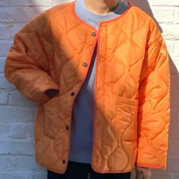 차오패닉 밀리터리 빅 실루엣 퀼팅 자켓