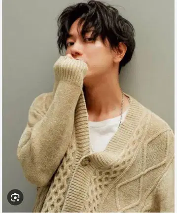 사토 타케루 ABYTS 몰 케이블 가디건