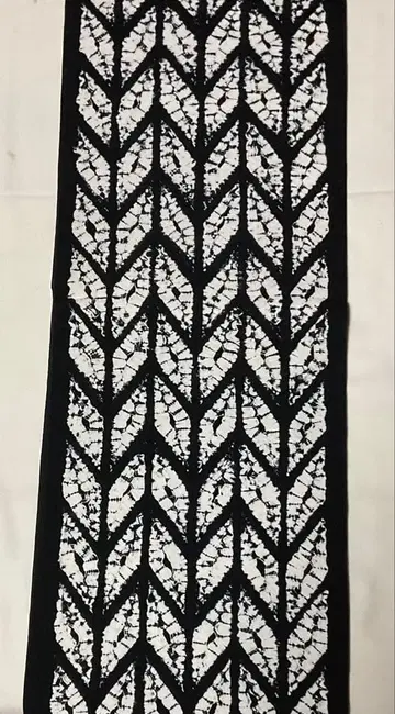 총무늬 잎 무늬 전통 오비 1178