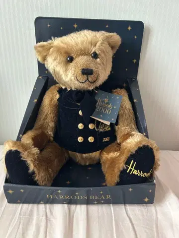 Harrods 테디베어 2000년 특별판 한정판 봉제 인형