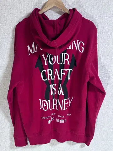 컨디션 최상 ANTA 앤타 카이리 어빙 콜라보 후드티 빨간색 L