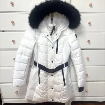 MICHAEL KORS 화이트 다운 자켓 S