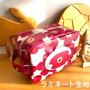 북유럽 꽃 기저귀 물티슈 일체형 파우치 멀티 파우치