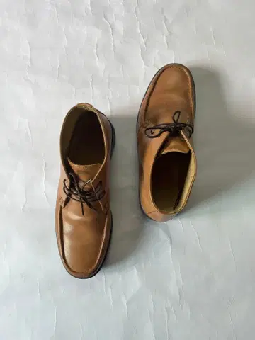 랄프 로렌 천연 가죽 가죽 부츠 차카 이탈리아제 겨울