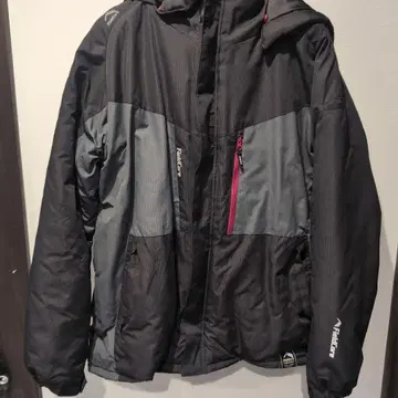 워크맨 필드코어 캐주얼 다운 자켓 블랙/그레이 3L