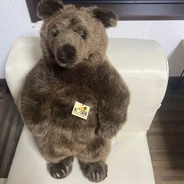 K-SEN 브라운 곰 봉제 인형