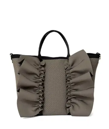 비타페리체 네오프렌 2way 프릴 토트백