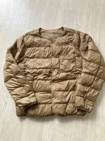 새상품급 SHIPS any 베이지 다운 자켓