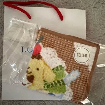 FEILER 페이러 폼폼푸딩 푸딩 아 라 모드 손수건