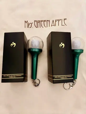 Mrs. GREEN APPLE 미니 응원봉 2개