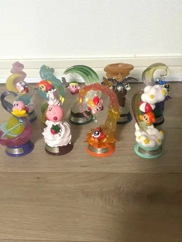 별의 커비 컬렉션 피규어 9체 세트