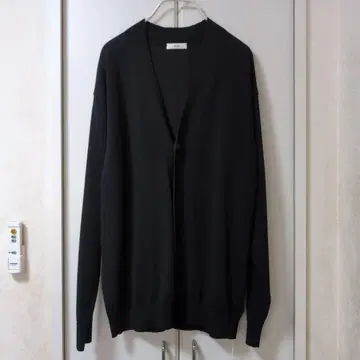 에이튼 COTTON WASHI KNIT 오버 사이즈 가디건