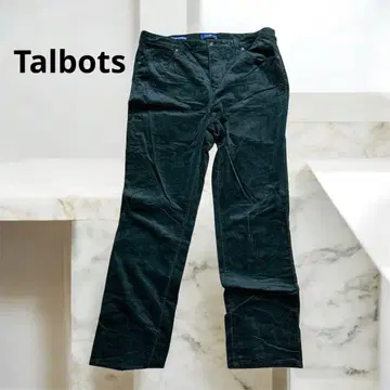 Talbots 블랙 코듀로이 캐주얼 팬츠