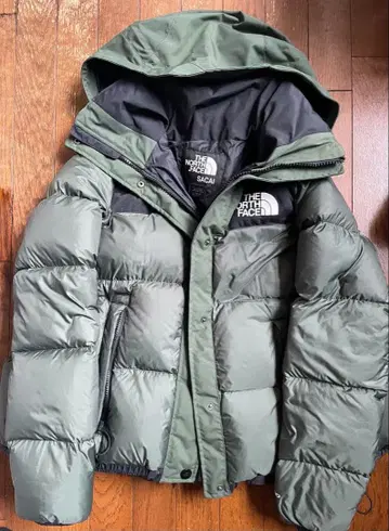 THE NORTH FACE SACAI 다운 자켓 S