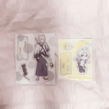 컬러풀 피치 도누쿠 굿즈 아크릴 스탠드