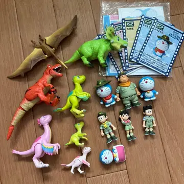 아니아 도라에몽 신 공룡 피규어 세트