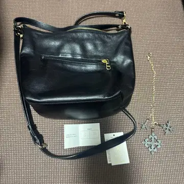 러셋 천연 가죽 경량 소프트 가죽 숄더백 CE-1328-WEB 블랙