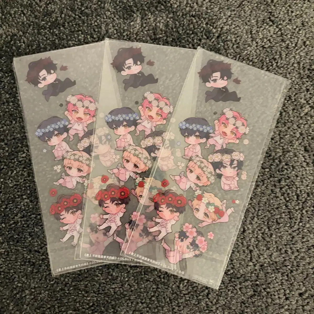 Death's Demise Taiwan Edition Taiwan Pop-up Limited Entry Benefit Clear Bookmark Testa