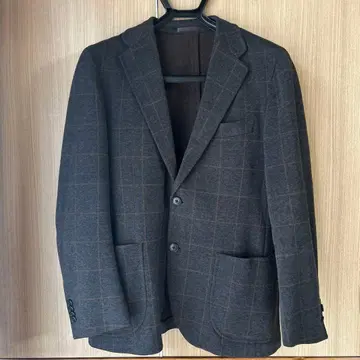 그린 레이블 릴랙싱 체크 무늬 자켓 S 사이즈