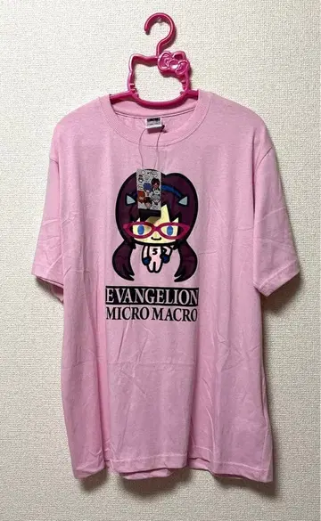 에반게리온 micro macro 산리오 콜라보 T셔츠 [새상품]