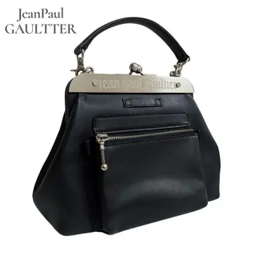 [ 새상품급 ] JeanPaulGAULTTER 가마구치 백 메탈플레이트