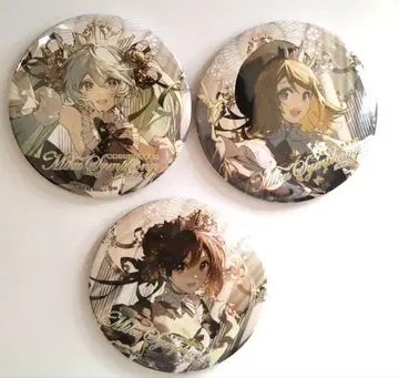 하츠네 미쿠 카가미네 린 MEIKO 심포니 캔뱃지 3개 세트