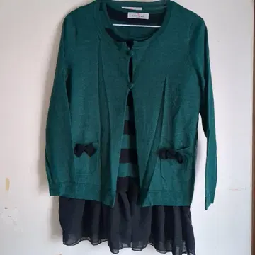 GALLERY VISCONTI 가디건 상의 세트